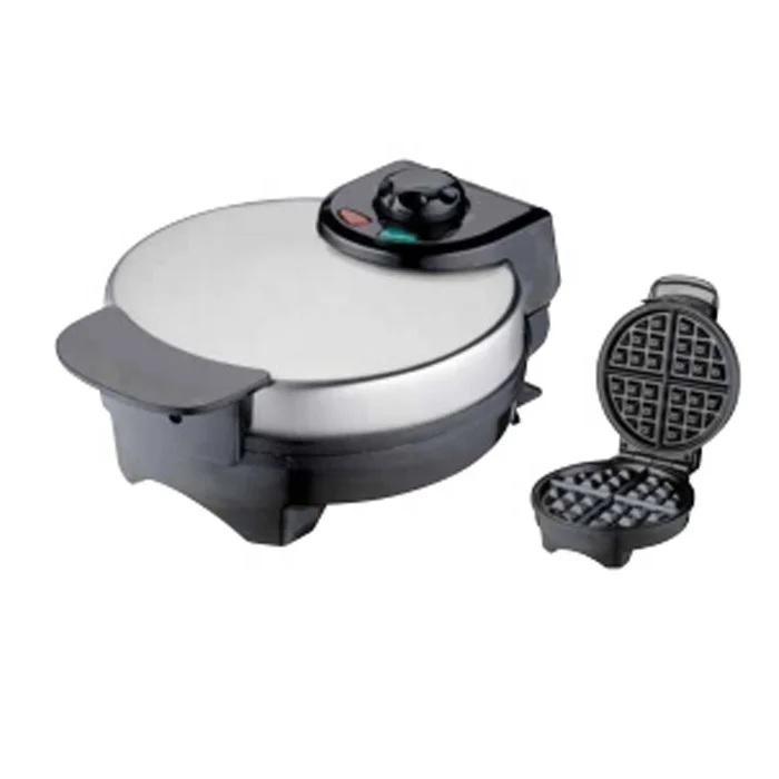 
Round Waffle Maker Nonstick Electric Waffle Maker Machine, Temperature Control 