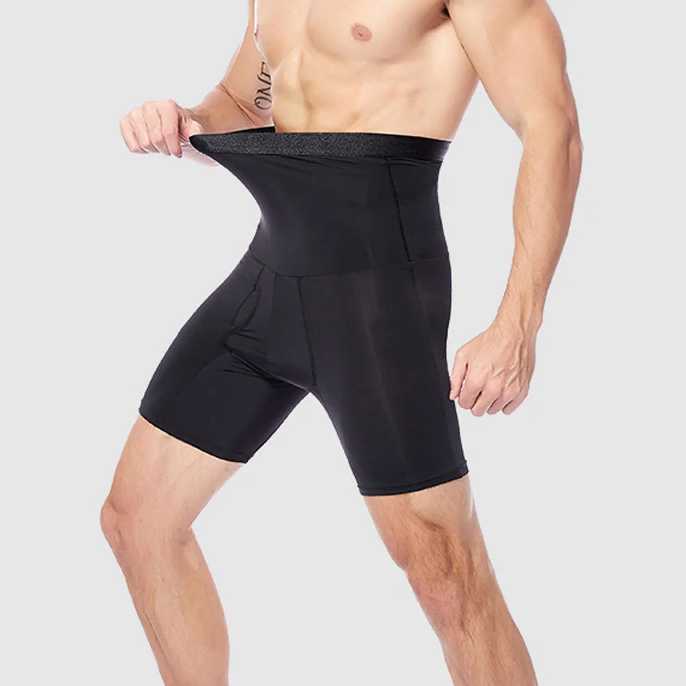 Men Tummy Control Shorts High Waist Slimming Shapewear Body Shaper Leg Underwear Briefs Body Shaper Butt Lifter shapewear