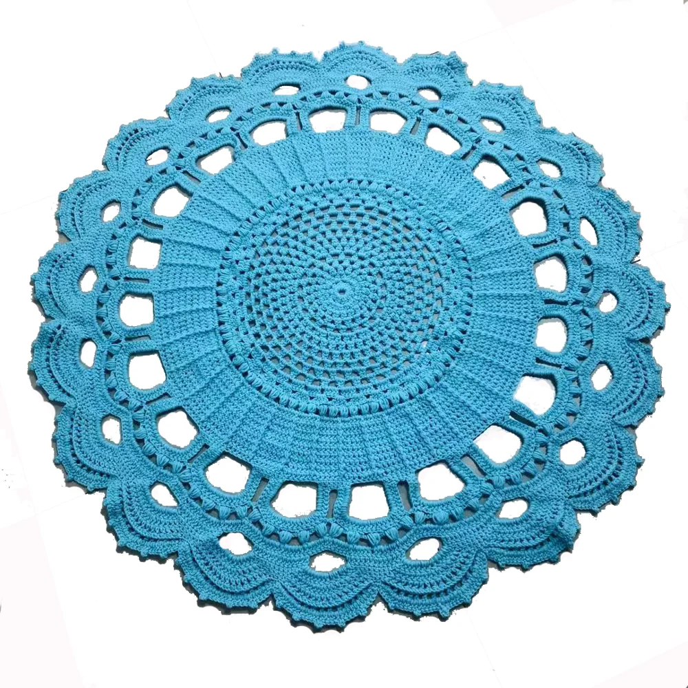 China Factory Children Room Decoration Carpets Handmade Crochet Rug