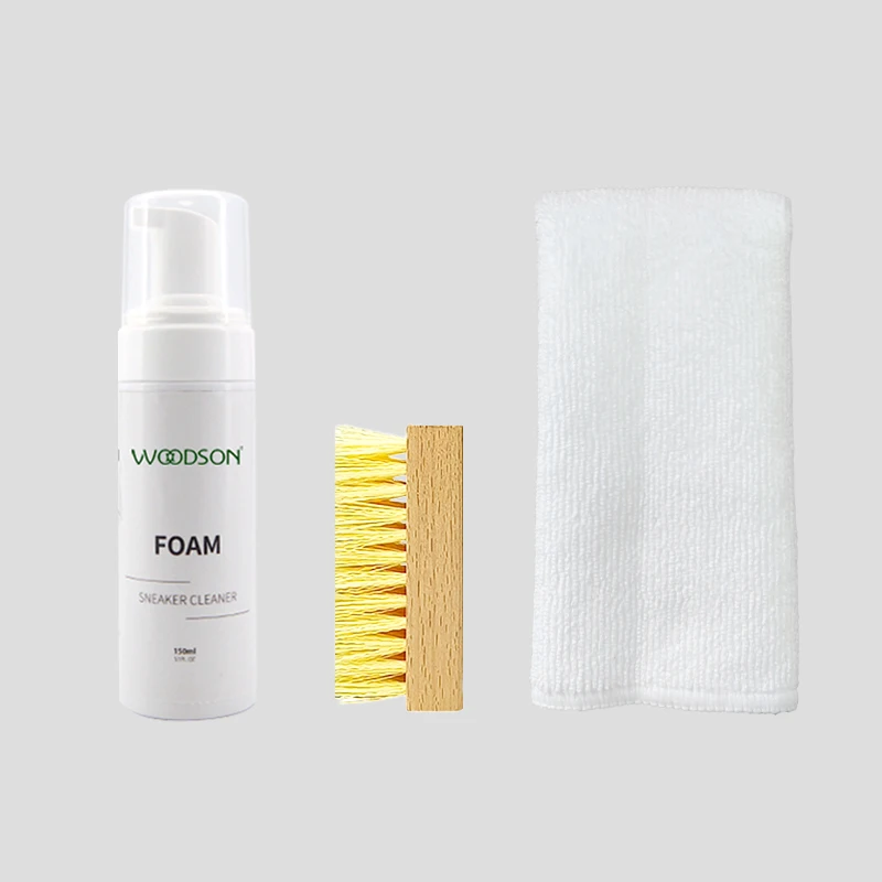 Custom Private Logo Shoe Cleaning Kit Suppliers Remove Shoe Stains Sneaker Cleaner Shoe Foam Cleaner