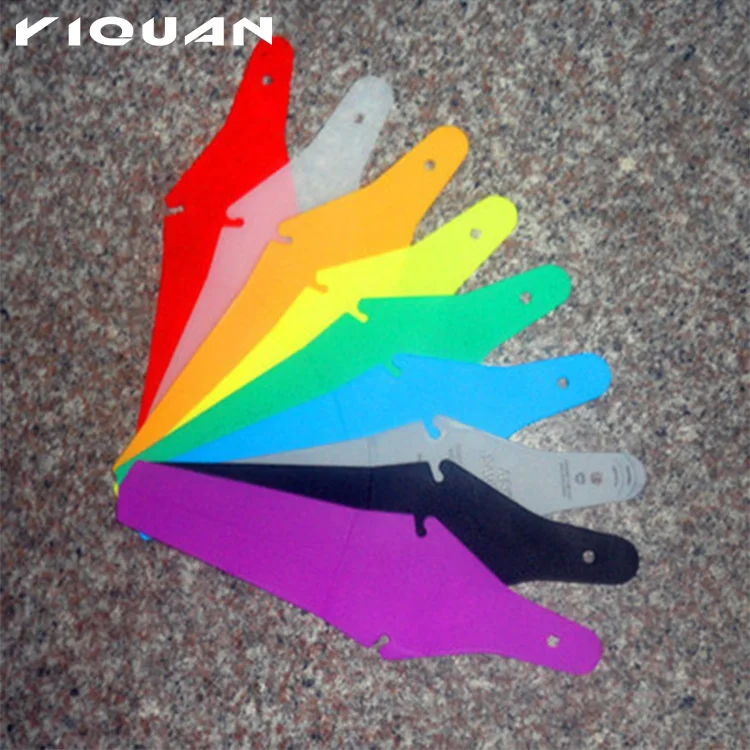 Newest Popular Cheap Portable Colorful Plastic Quick-detachable Mountain Bike Mudguard