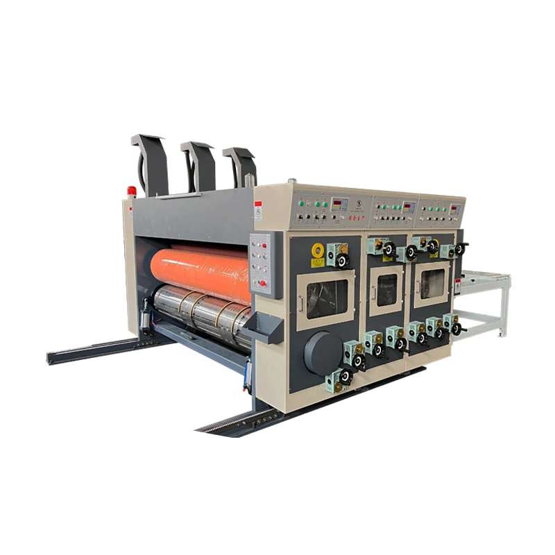 4 colors corrugated carton flexo printing machine