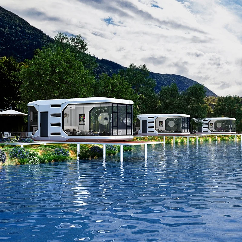 Professional factory custom hot selling outdoor pod sound proof room space capsule prefabricated houses capsule manufacturer