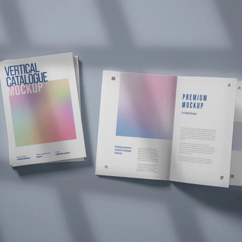 Professional Custom Paper Printing Magazine Product Catalogue Brochure Catalogue Booklet Offset Printing