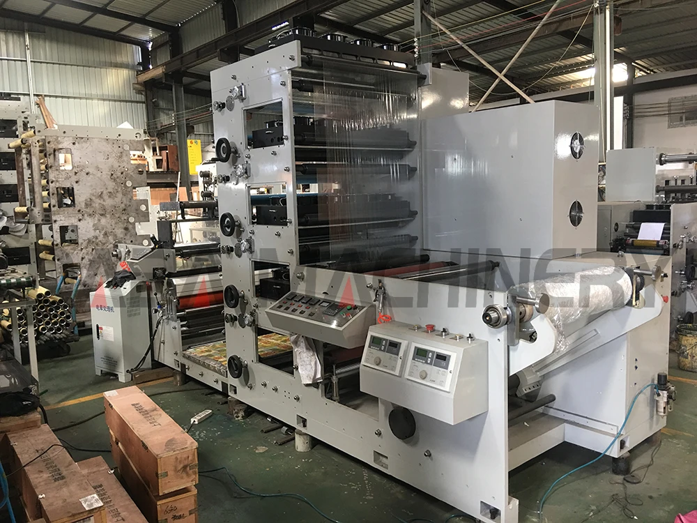 DINGYU Flexo sheet transparent vinyl sticker label pvc printing machine