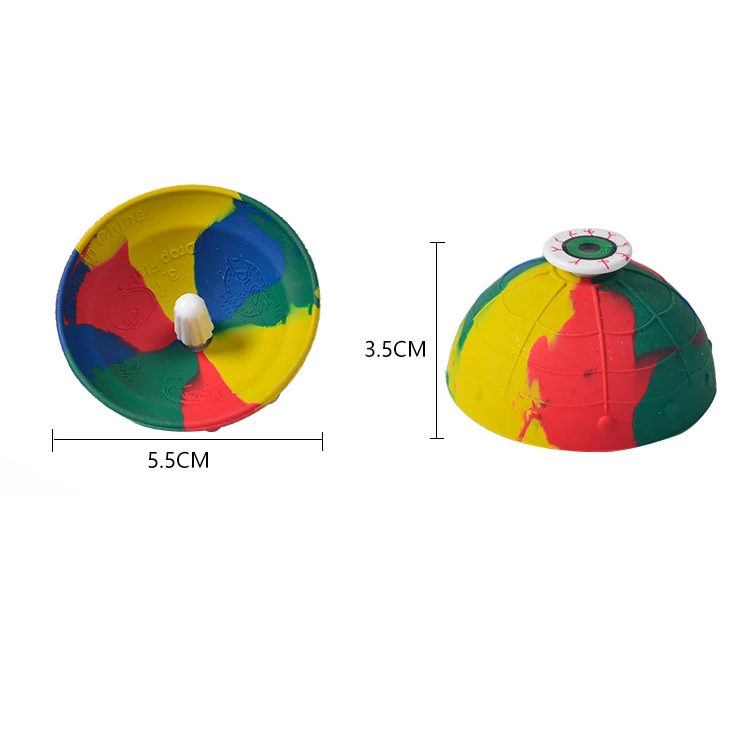 New Design Hot Selling Classic Hip Hop Pops Spin Jump Toys Pops up Novelty Fidget Toy Bouncing Bowl