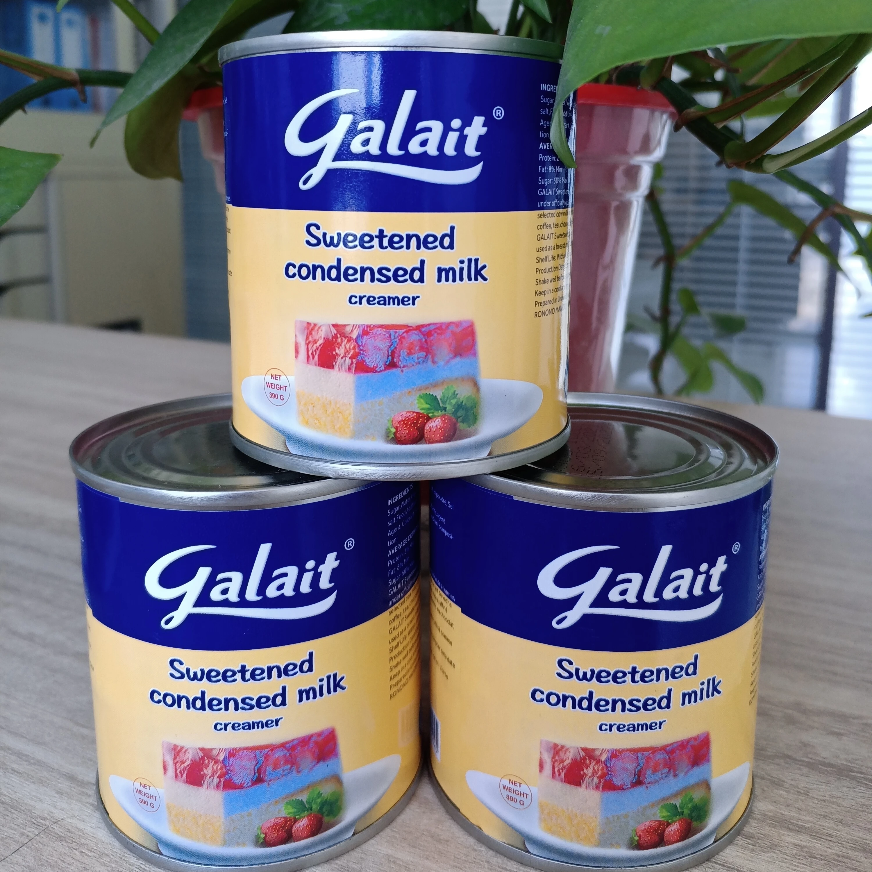 Hot Selling Sweetened Condensed Milk Galait