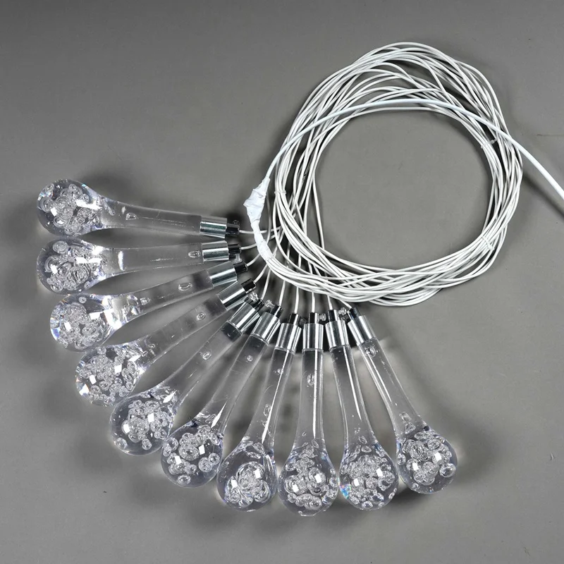 Светодиодный Потолочный фон в виде капли воды для украшения помещений