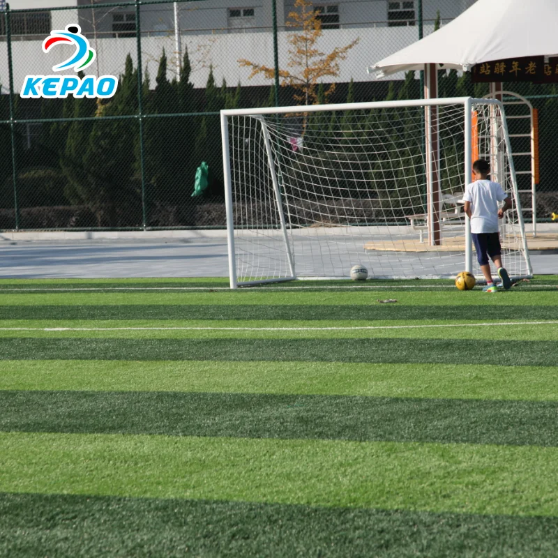 Kepao Outdoor Floor Mat Cheap Sport Soccer Grass Flooring Turf Carpet Synthetic Football turf artificial turf synthetic grass