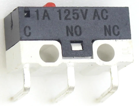 KW10-Z0 100Pcs Omron Sub Snap Action Limit Switch SPDT SPST 1A 3A 125V No Lever Miniature Mouse Click Touch Micro Switch