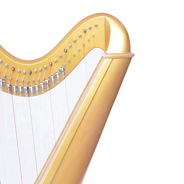 40 Strings Lever Harp
