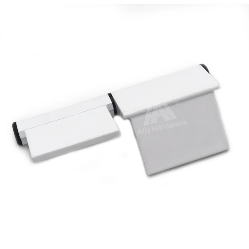 Aluminum window hinge white color powder coating 180 degree flag door hinge