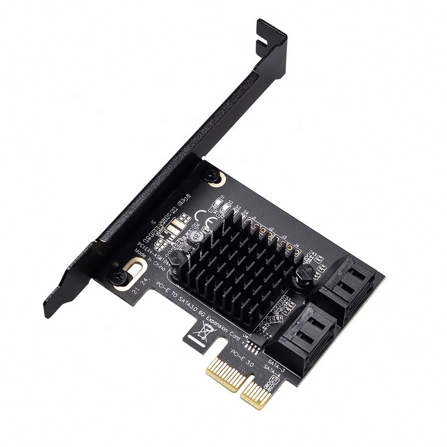 3 PCI-E to 6Port Express Expansion Card to PCI-E Controller PCIE 1X to SATA Card  for SSD IPFS