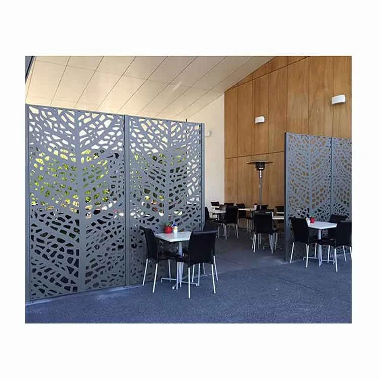 Custom Metal Screens Room Dividers Interior  Wall Screen Laser Cut Living Room Divider Separator Partitions For Living Room