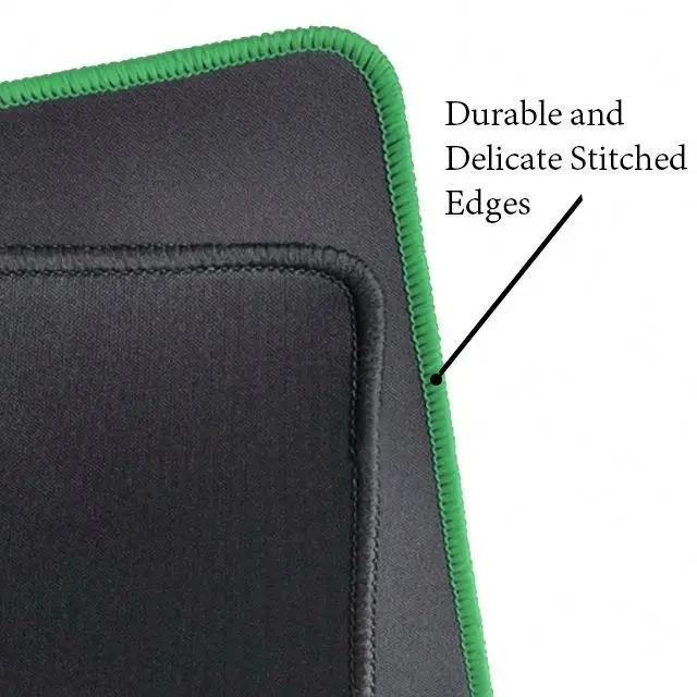 Customize LOGO and Size China Factory Grounding Mat 23*25cm Home Mouse Pad with Grounding Cord Earthed Grounding Black Mat