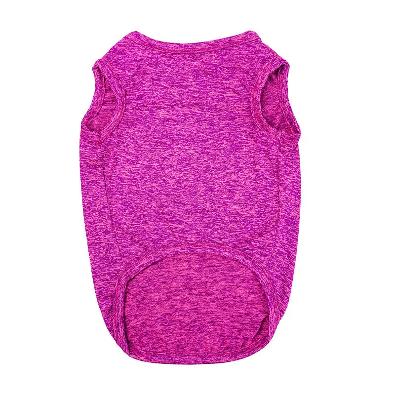 Wholesale Custom Soft Breathable Vest Designer Dog T Shirts Sublimation Blank Coolable Dog shirts for Pets