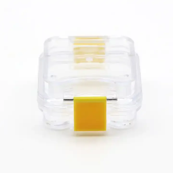 YP Portable Dental Crown Denture Clear Film Membrane Tooth Box Lab Plastic Accessories