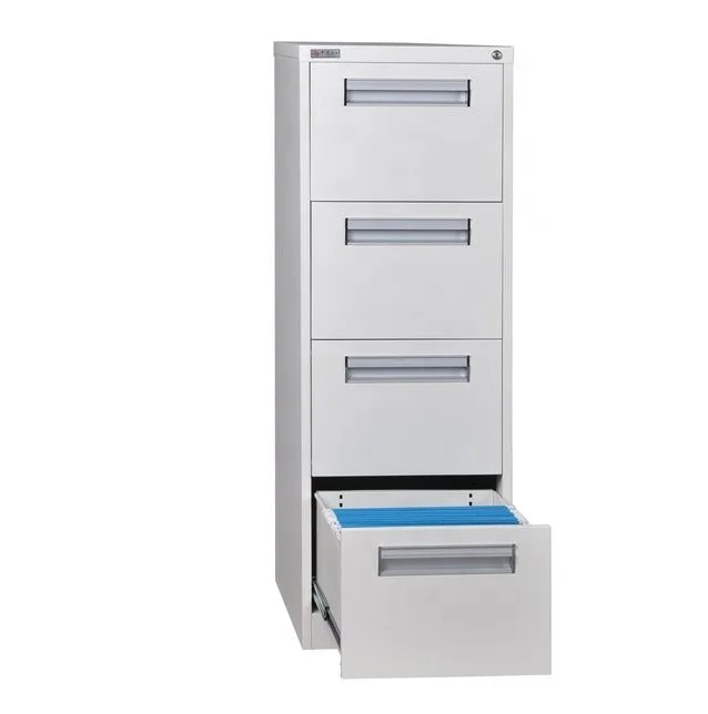 Four-storey bucket cabinet steel durable office essential space saving large capacity storage 4-drawer cabinet