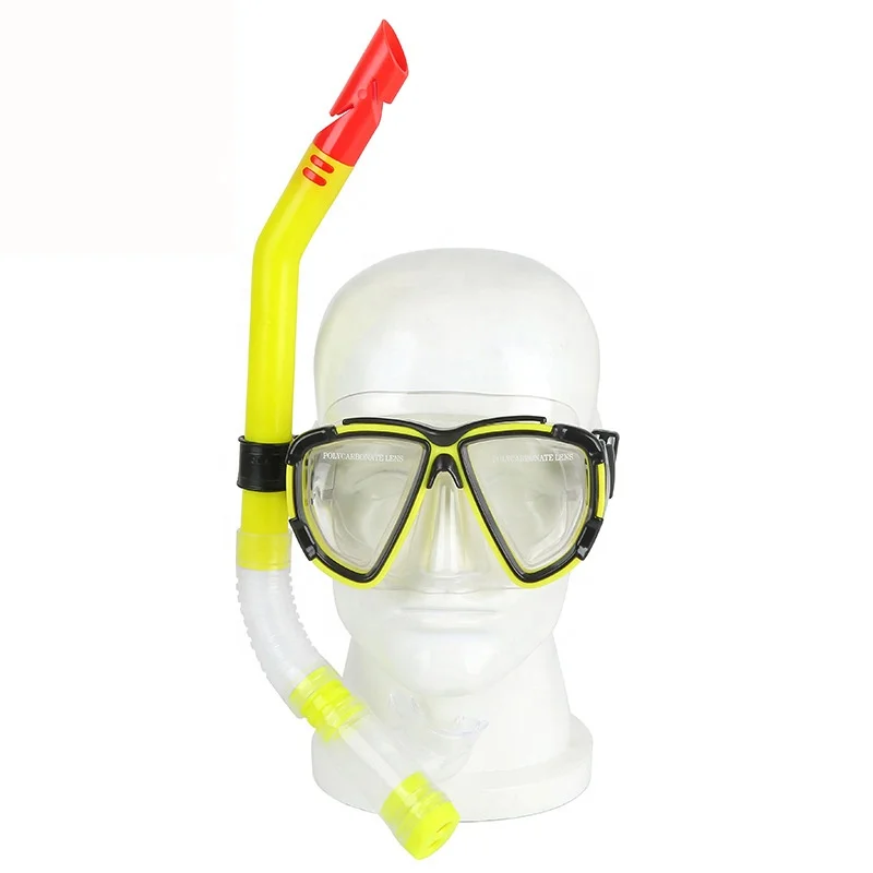 Diving Masks Gear And Snorkel Set Snorkeling Swimming For Adult Pvc Diving Equipment Set