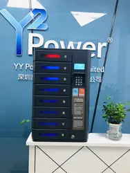 Y2power MIA 8 Bay Pin Code Fast Charging Public Mobile Phone Charging Locker PL-S008-Y2 Charging cabinet for Restaurant