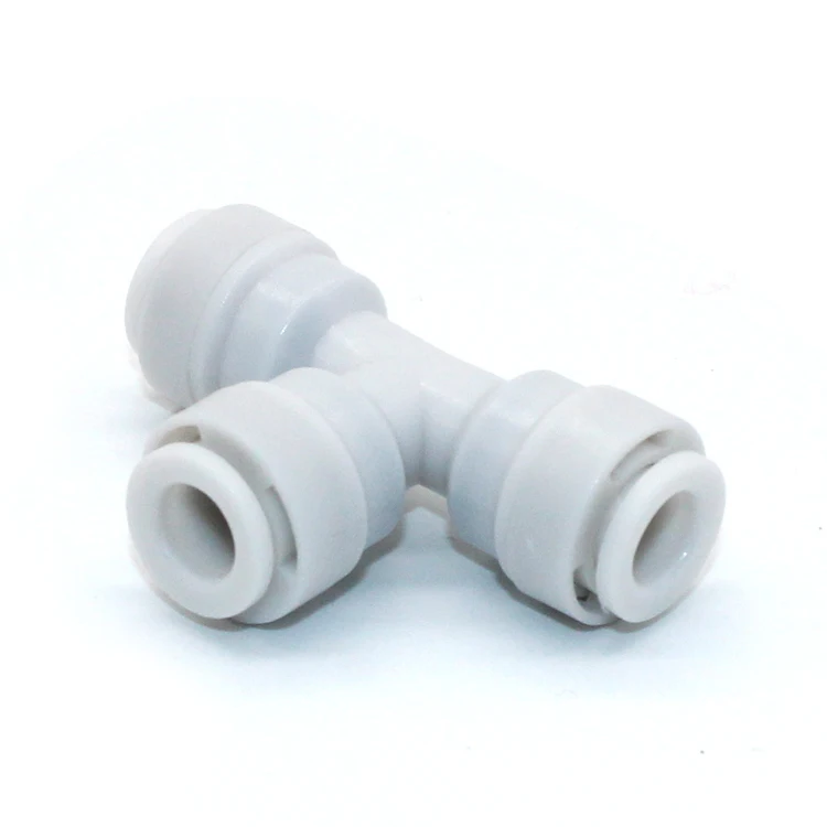 Low Pressure Misting Cooling System Push-in Quick Connect 6mm Pipe Tee Fitting