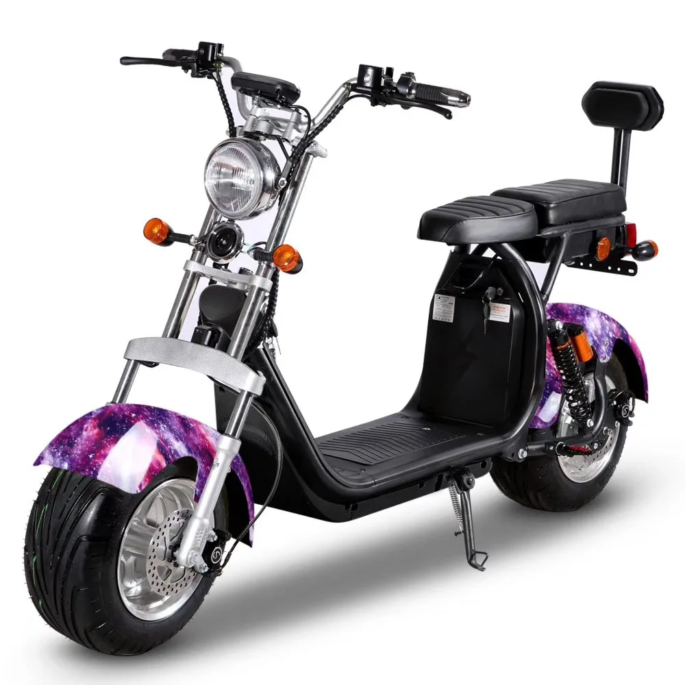 Amoto Model CP-1.1 Fat Tyre 1500W 12AH/20AH/40AH Lithium Battery Electric scooter EEC/COC certificate