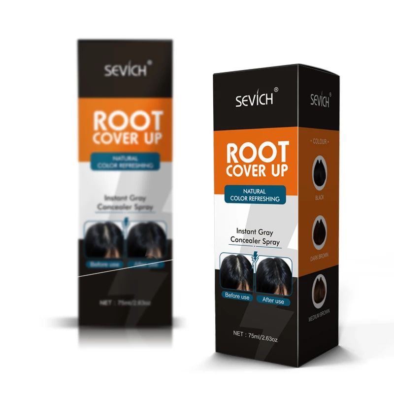 New arrival hair care products instant hair root color spray