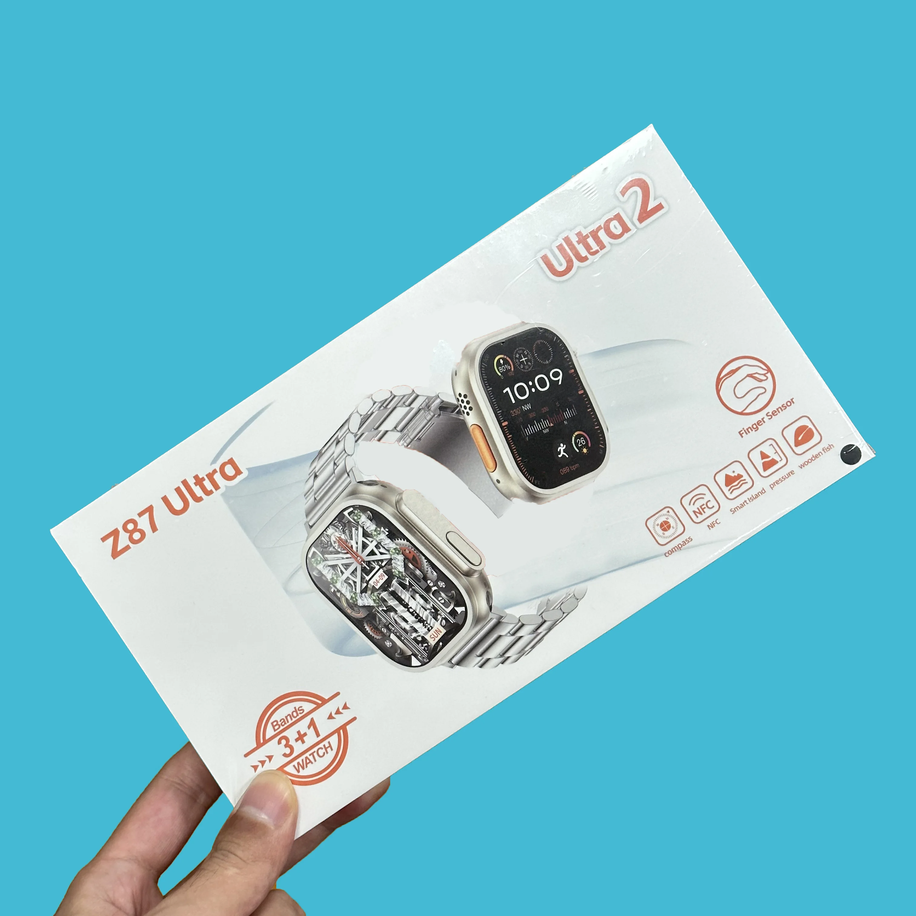 Fashion Smart Watch Z87 Ultra 2 reloj inteligente with 3 Strap Fashion Wrist xxxcom Watch Online Shopping Watch Z87 Ultra2