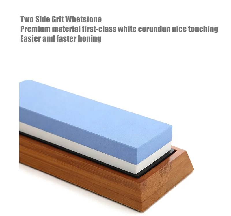 New Universal chef using double side #1000/6000 whetstone knife sharpener tool whetstone set knife& scissor sharpening stone
