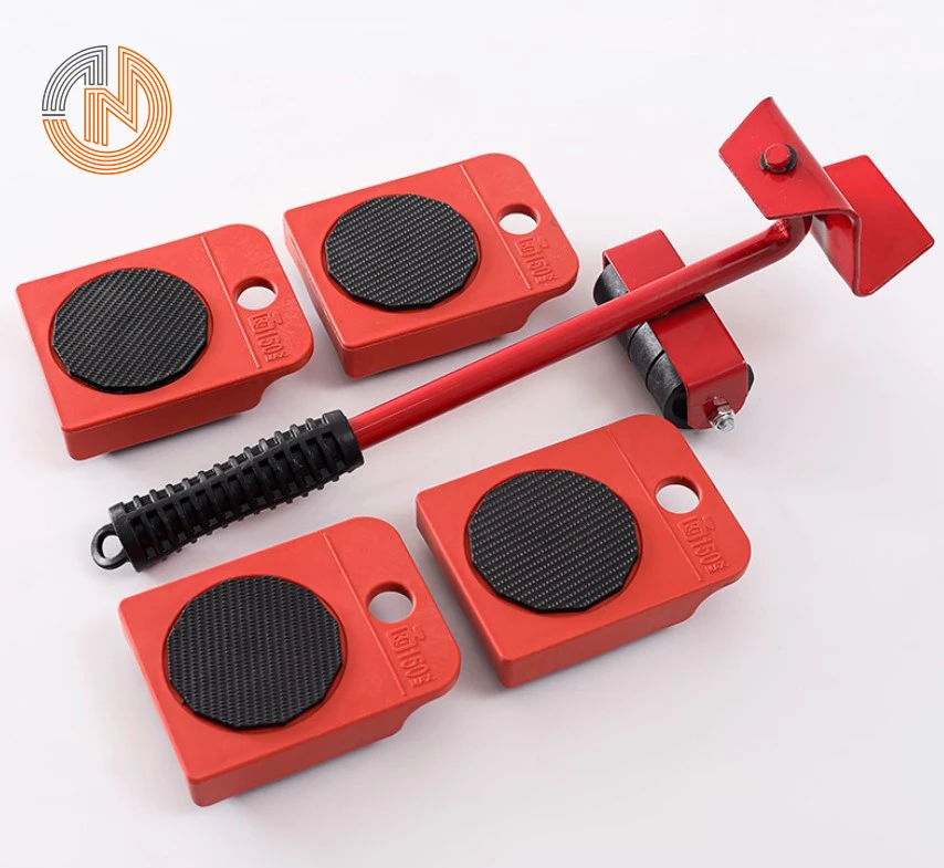 Easy Furniture Moving Tools Magic Furniture Lifter Heavy Mover Appliance Roller  Heavy Moving Device 5pcs Furniture Mover Sets