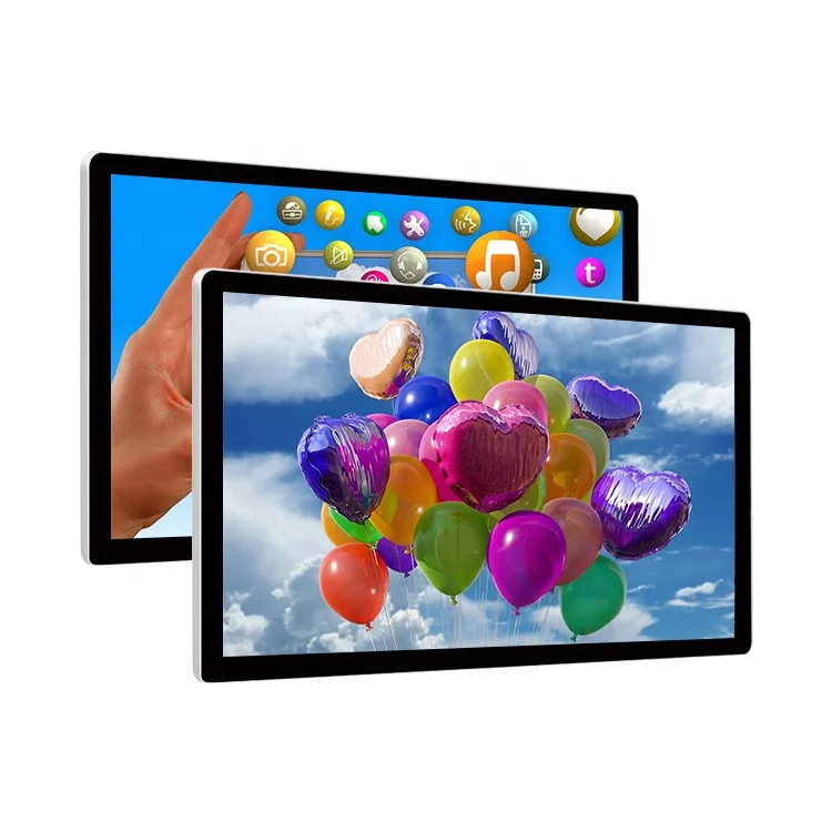 55 Inch Various Sizes LCD Wall Mounted Panel Android Smart USB Indoor Advertising Shopping Malls Store Digital Display
