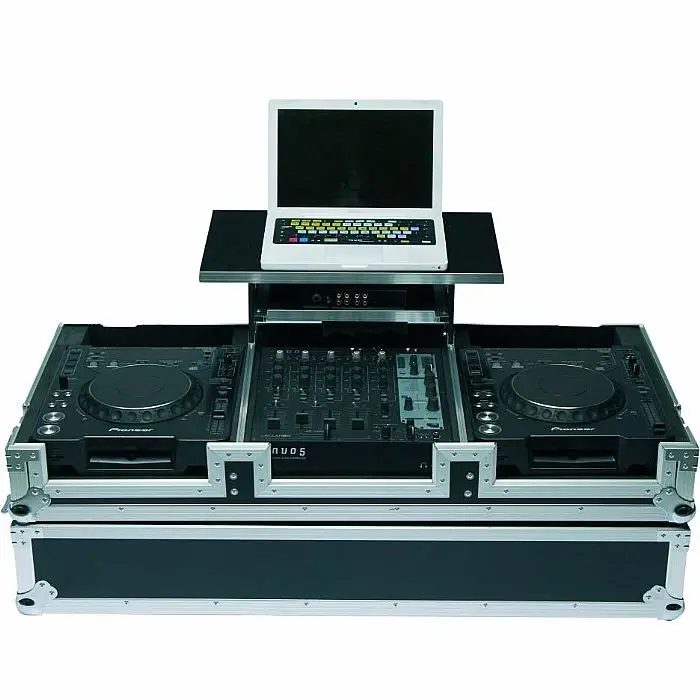 
DJ Controller Workstation Aluminum Flight Case Road Case for Pioneer DDJ SX2/SZ/SB3 Control Case 