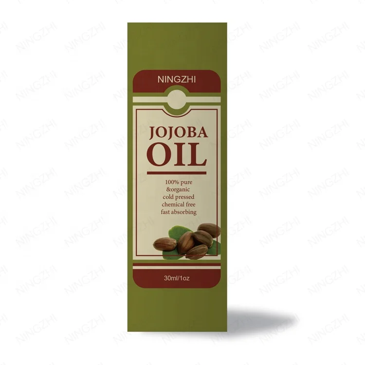 In stock high quality factory price body care face hair serum jojoba oil for