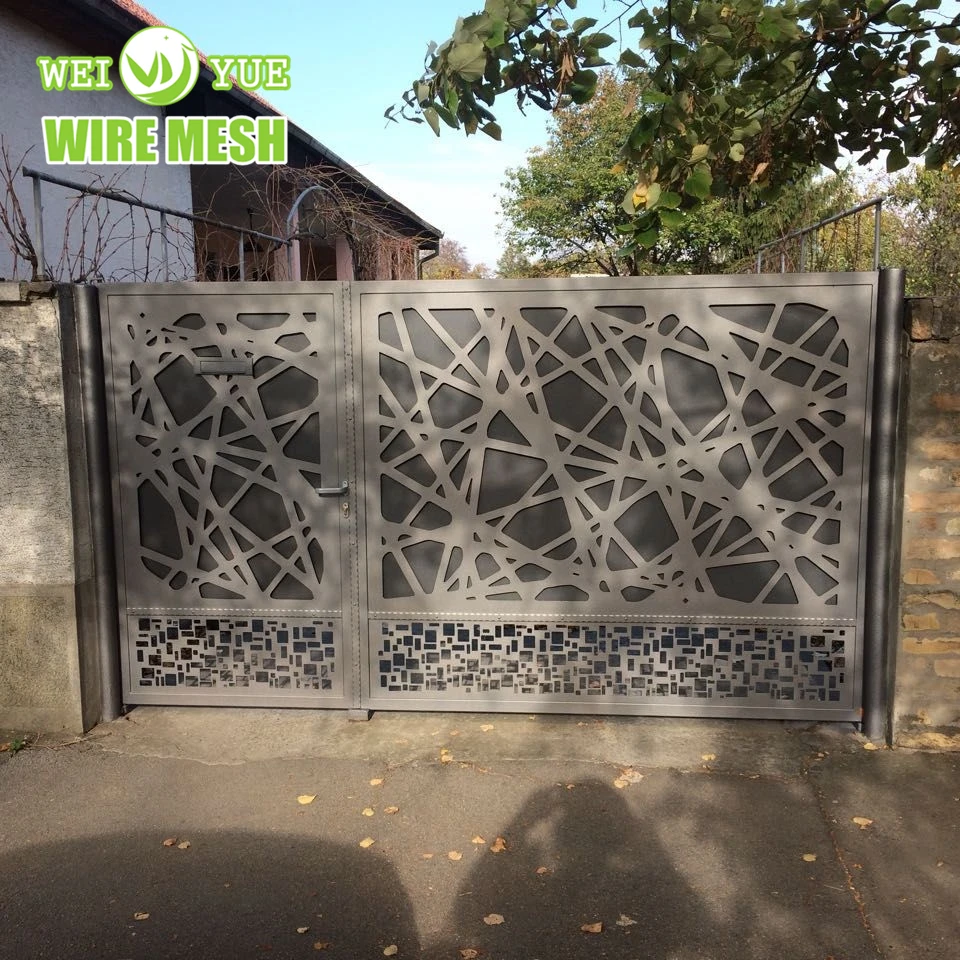 China Custom Made Perforated Aluminum Sheet for Building Facade Decoration