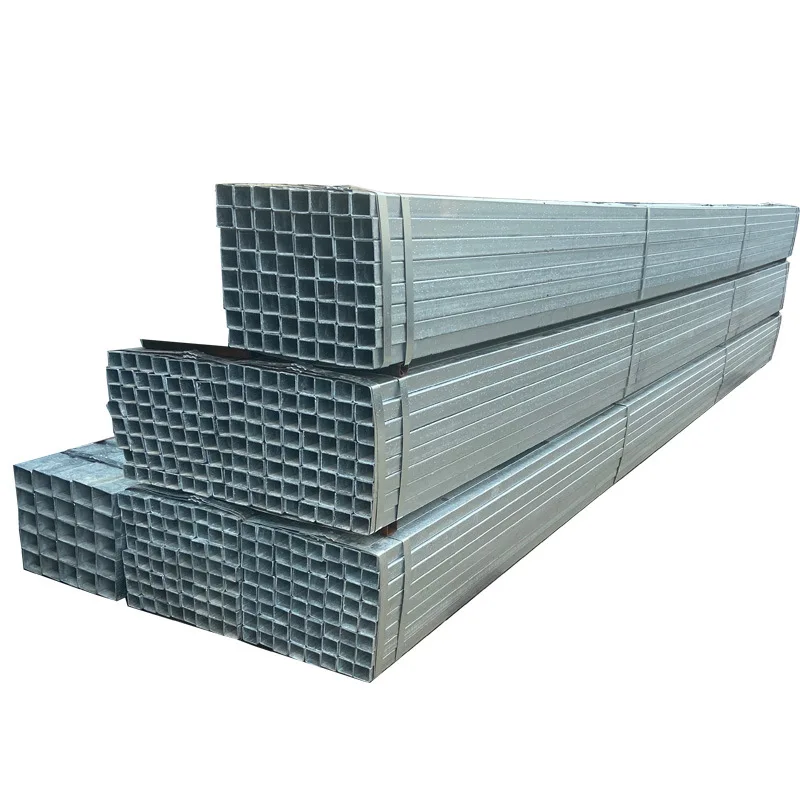 China Supplier New Hot Dipped Galvanized Ms Steel Square Tube/ Rectangular Steel Pipe/ Hollow Section