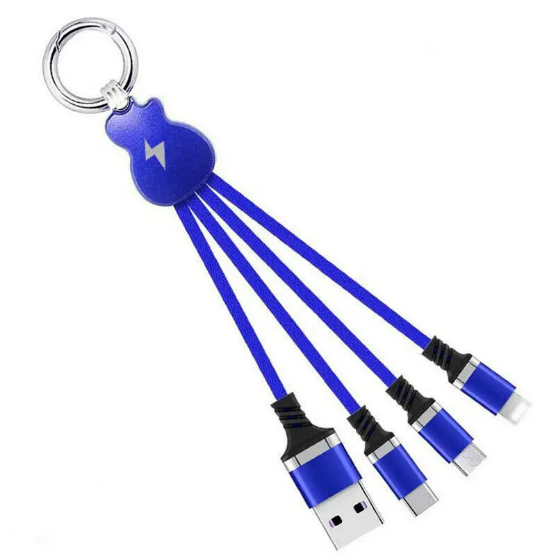  Micro USB Type C зарядный кабель для гитары дизайн брелок синхронизации данных линия iphone