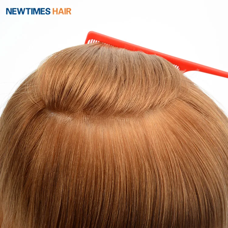 newtimeshair brazilian hair blonde long women injected skin ombre wigs human hair lace front wig