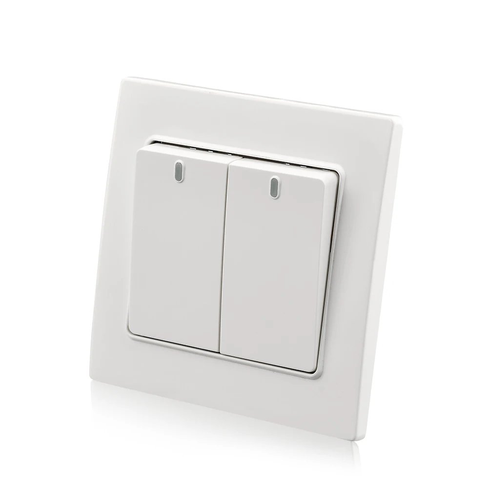 Пластиковая панель Великобритания современный настенный Электрический выключатель для