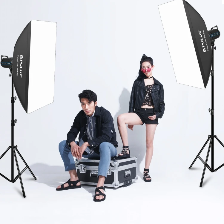 Оригинальный заводской PULUZ 60x90 см Прямоугольный софтбокс для вспышки Speedlite Bowens крепление диффузор коробка для фотографии продукта