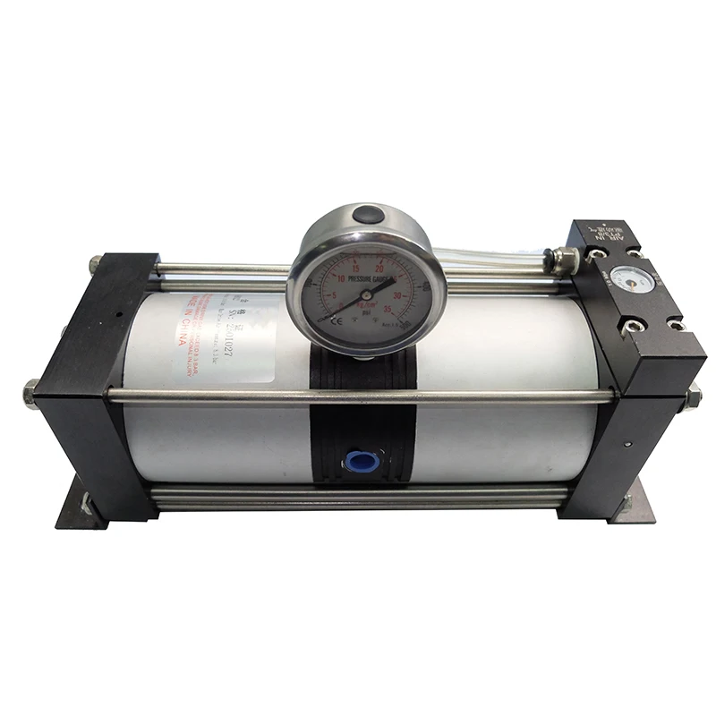 USUN Model:AB02  8-16 Bar 80 mm diameter Portable air driven air  pressure amplifiers