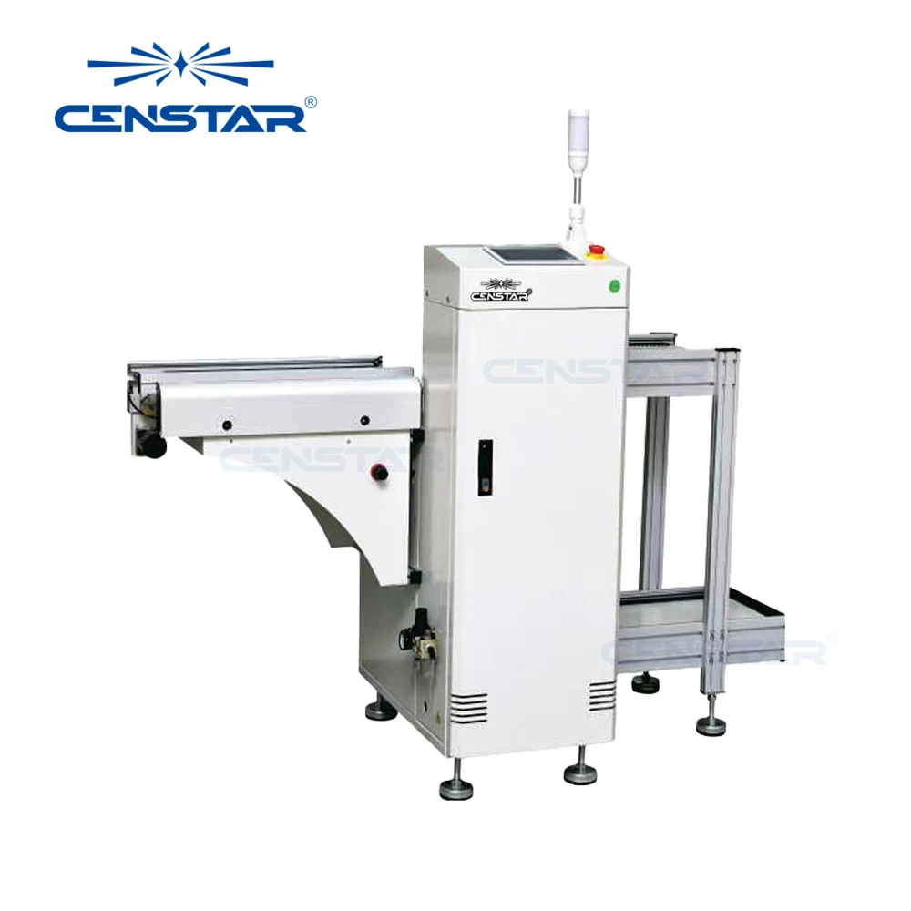 High Quality Dual Rail NG OK PCB Magazine Unloader For Unloading NG OK Board In SMT Line From Shenzhen