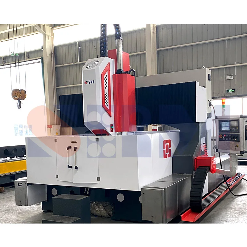 Raintech  Gantry Movable Automatic CNC Steel Plate Drilling Machine With Cooling Liquid Recycling.