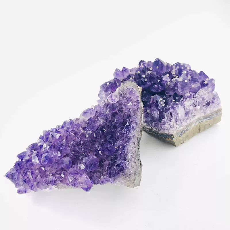 Hot sale natural crystal quartz geode dark purple amethyst cluster