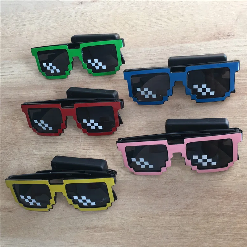 2022  glowing rave EL panel  Mosaic party neon flashing glasses for Festivals, Halloween Christmas Birthday,party