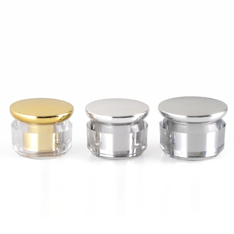 China best quality gold mushroom shaped bottle anti-aging serum bottle packaging pmma golden luxury lotion packaging 30ml-100ml