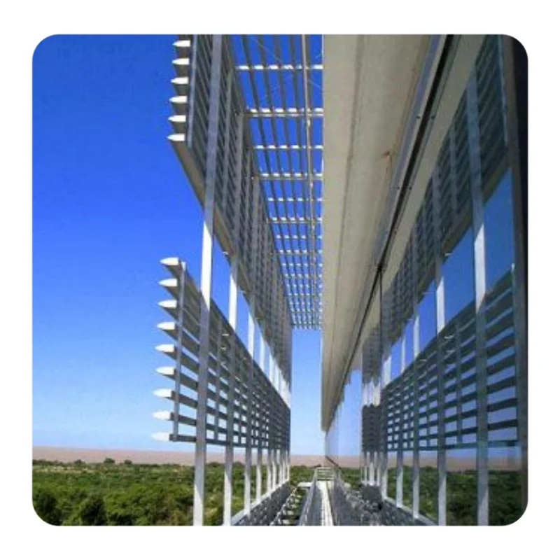 Outdoor metal 4ft Ral 7016 black powder coated perforated louvered slat privacy aluminum gate and fence panel