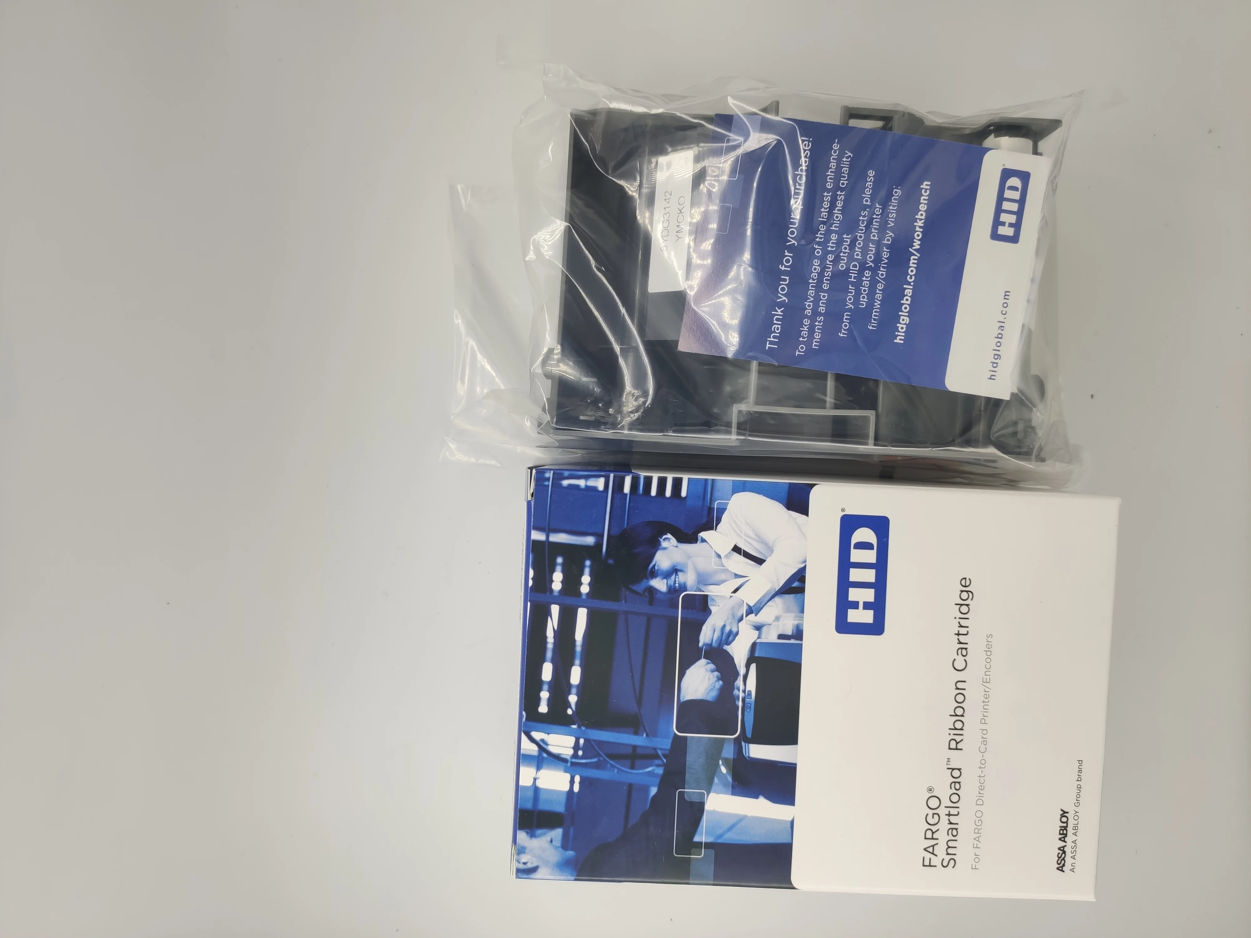 Original  DTC1250e Printer YMCKO Color Ribbon 45500