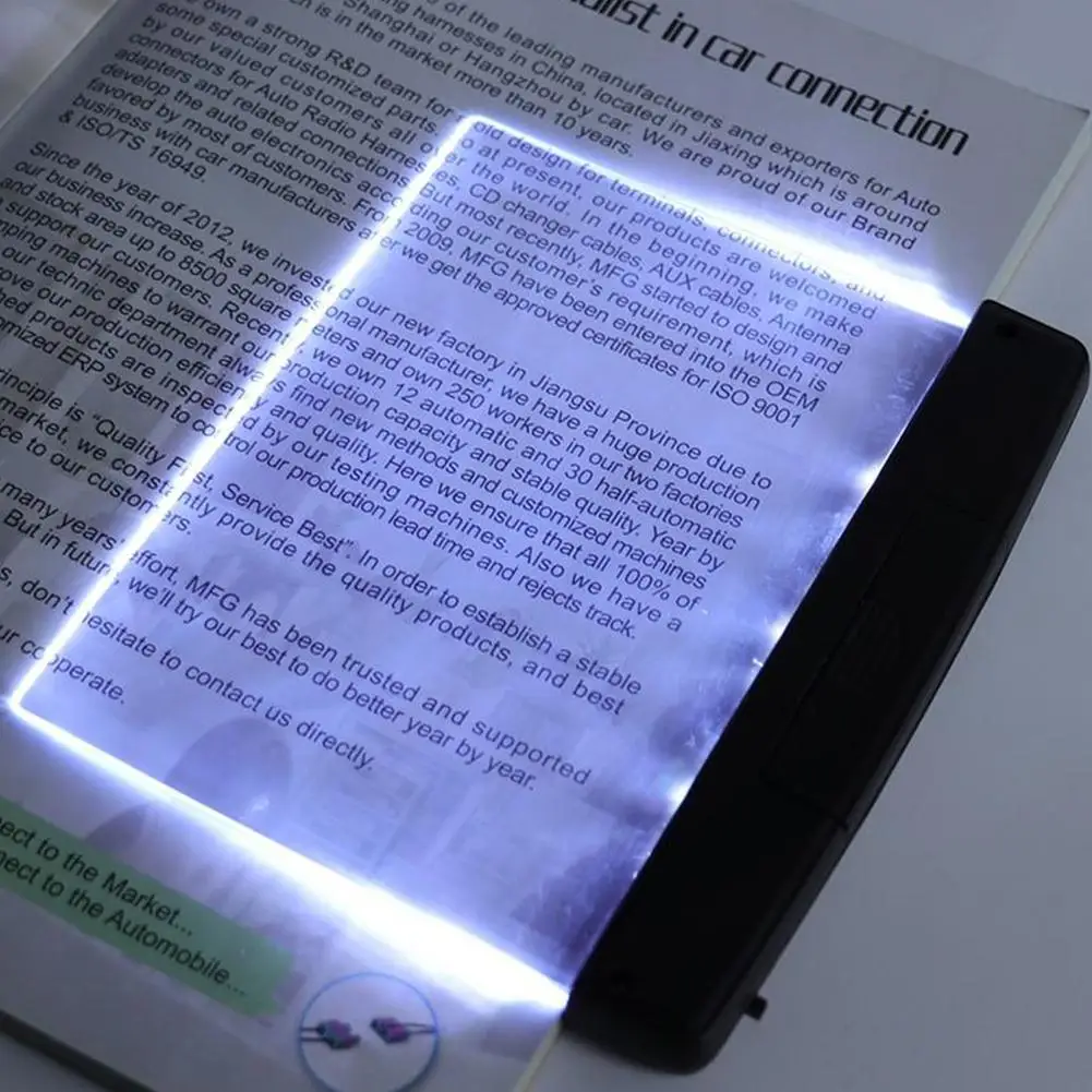 Многофункциональная Защита глаз Lightwedge студентов учебы с плоской панелью ночного видения светодиодная книжная лампа для