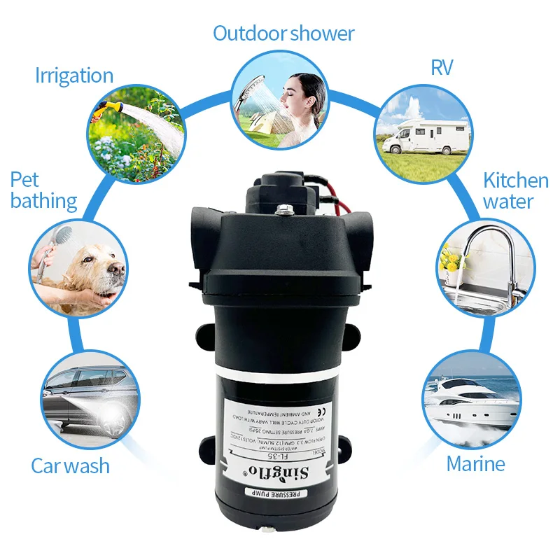Singflo 12V DC FL-40 marine self-priming pump  water pump