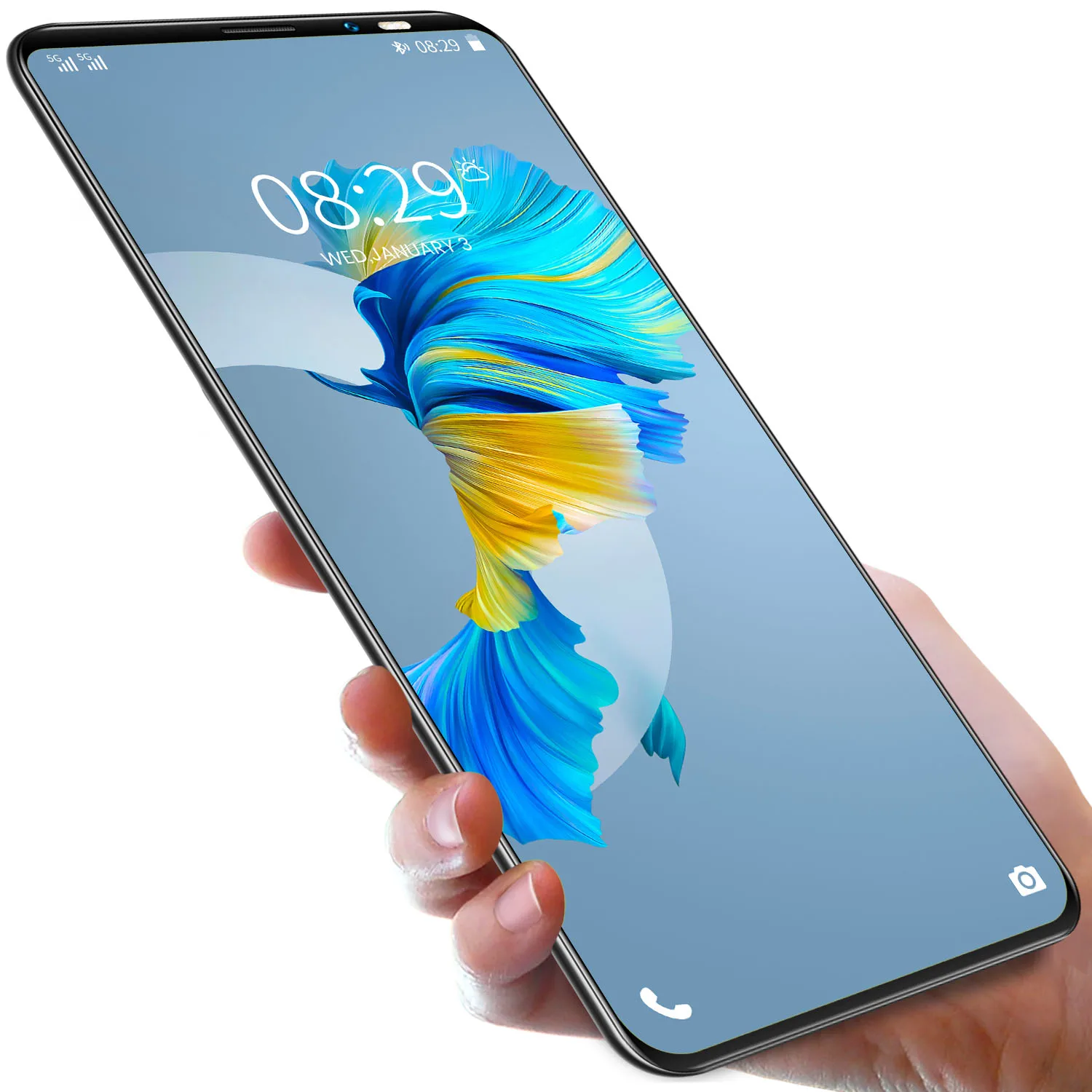 Перевозка груза падения Mate40 Pro мобильного телефона 5,8 дюймов с 6 + 128 Гб большой объем памяти также смартфон мобильный телефон с 4g/5g Dual Sim карты